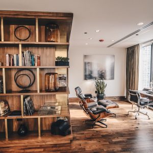 Geometric Wall-Mounted Shelves